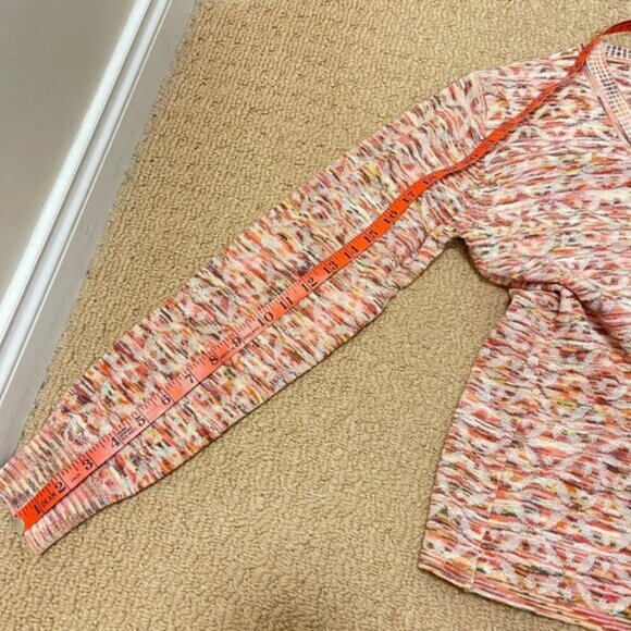 Vintage Camela Wool Knit Sunset Cardigan Pink – S/M - Picture 11 of 11